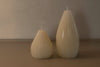 Set van 2 delige kegel kaarsen