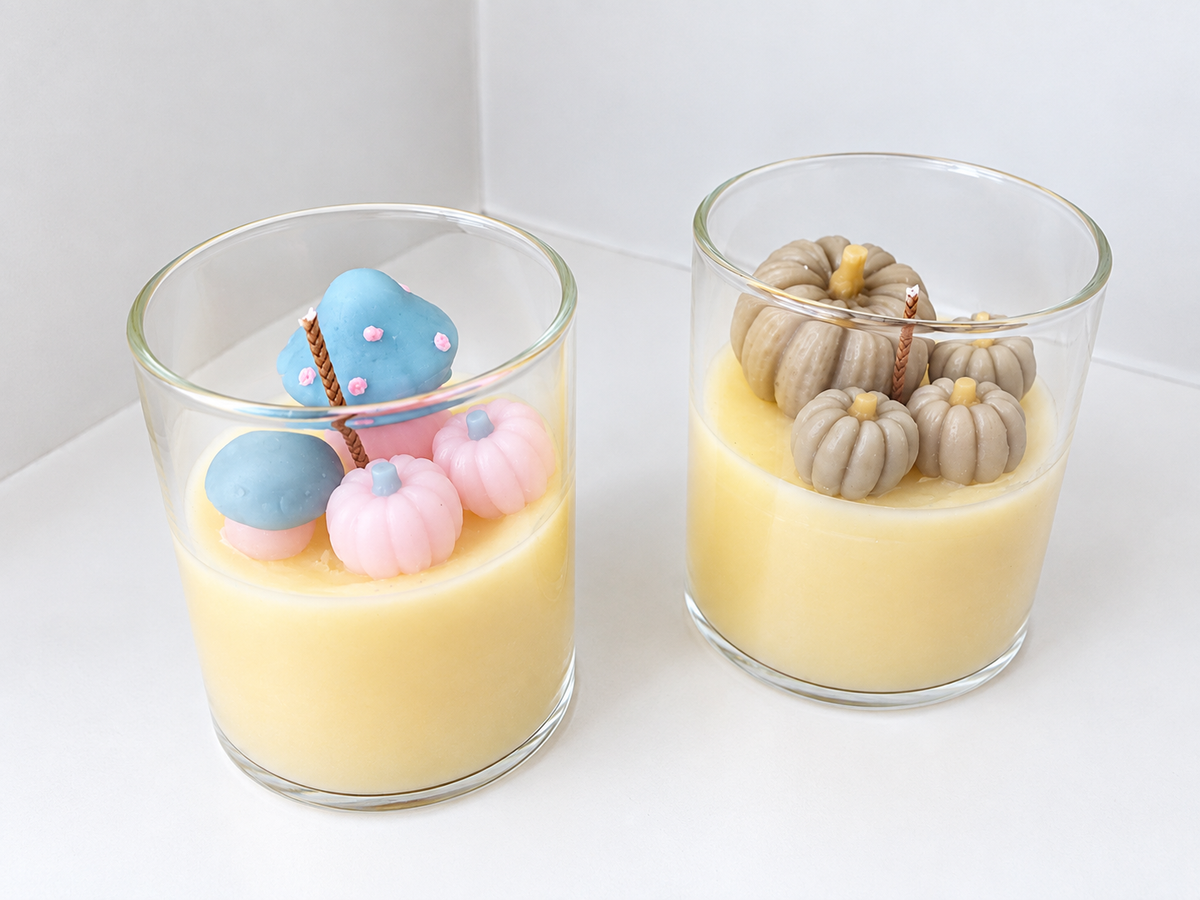 Mini Herfst in een glas.